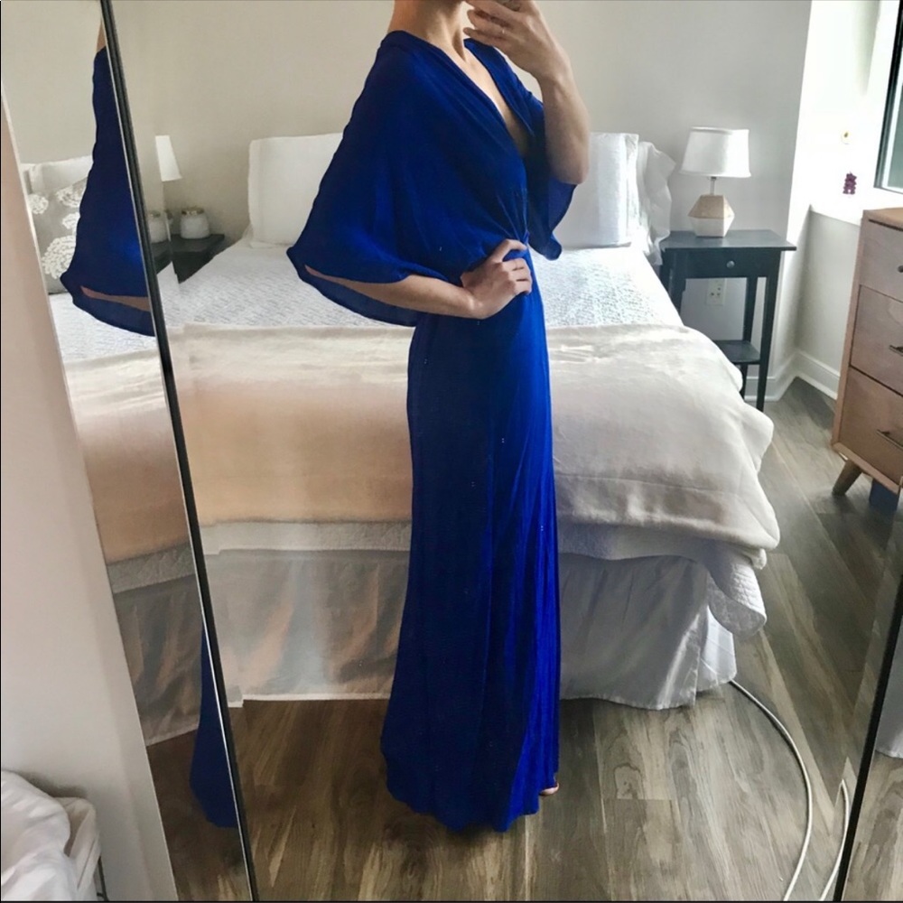 Lulus Royal Blue Maxi Dress